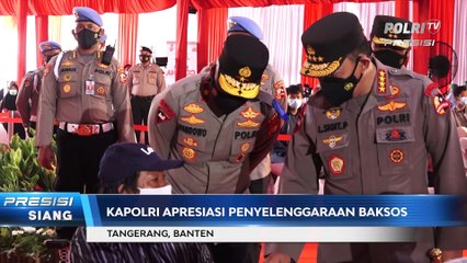 Kapolri Tinjau Vaksinasi yang Digelar Alumni Akpol 1997