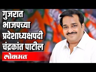 गुजरात भाजपच्या प्रदेशाध्यक्षपदी Chandrakant Patil | Bjp Gujarat | C.R.Patil | Guajarat News