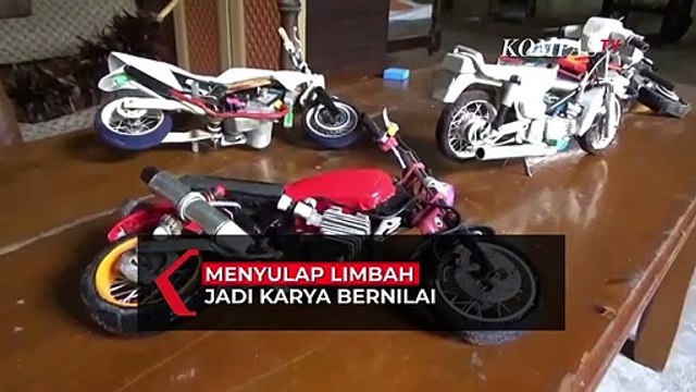 Olah Limbah jadi Minatur, Pekerja Pabrik Raup Untung Jutaan!
