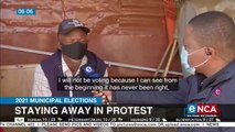 Some Mangaung residents in elections stay away protest