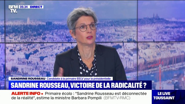 Sandrine Rousseau (EELV) : Le réalisme, c'est d'être radical