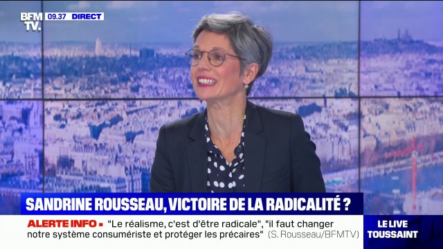 Sandrine Rousseau (EELV): Je vous le dis, j'irai jusqu'au bout, je serai la surprise de cette présidentielle