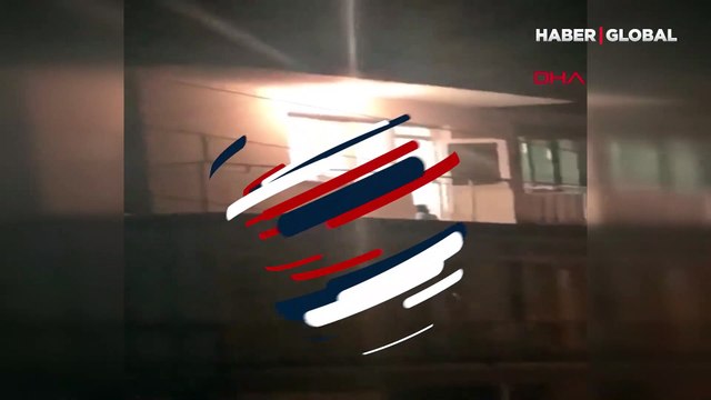 Çocuklarının gözü önünde eşini dövüp başına tabureyle vurdu