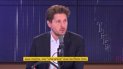 Crise des sous-marins : Julien Bayou juge "scandaleux" que la diplomatie française "soit subordonnée au bon vouloir des vendeurs d'armes"