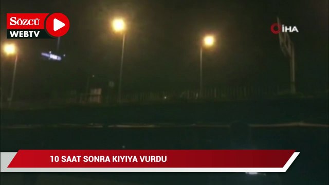 Denizde kaybolan 19 yaşındaki Yusuf'un cesedi 10 saat sonra kıyıya vurdu