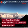 Las impresionantes imágenes de la erupción de La Palma