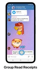 Confirmaciones de lectura ampliadas en Telegram