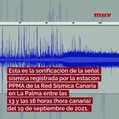 Así sonó el comienzo de la erupción de Cumbre Vieja