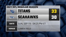 Titans @ Seahawks Game Recap for SUN, SEP 19 - 04:25 PM ET