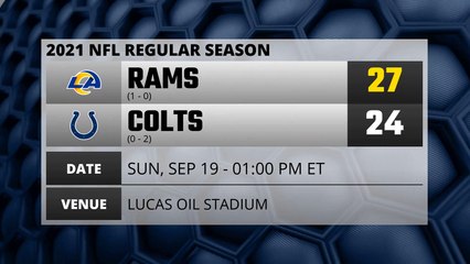 Rams @ Colts Game Recap for SUN, SEP 19 - 01:00 PM ET