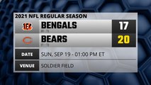 Bengals @ Bears Game Recap for SUN, SEP 19 - 01:00 PM ET