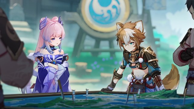 La historia de Sangonomiya Kokomi en Genshin Impact