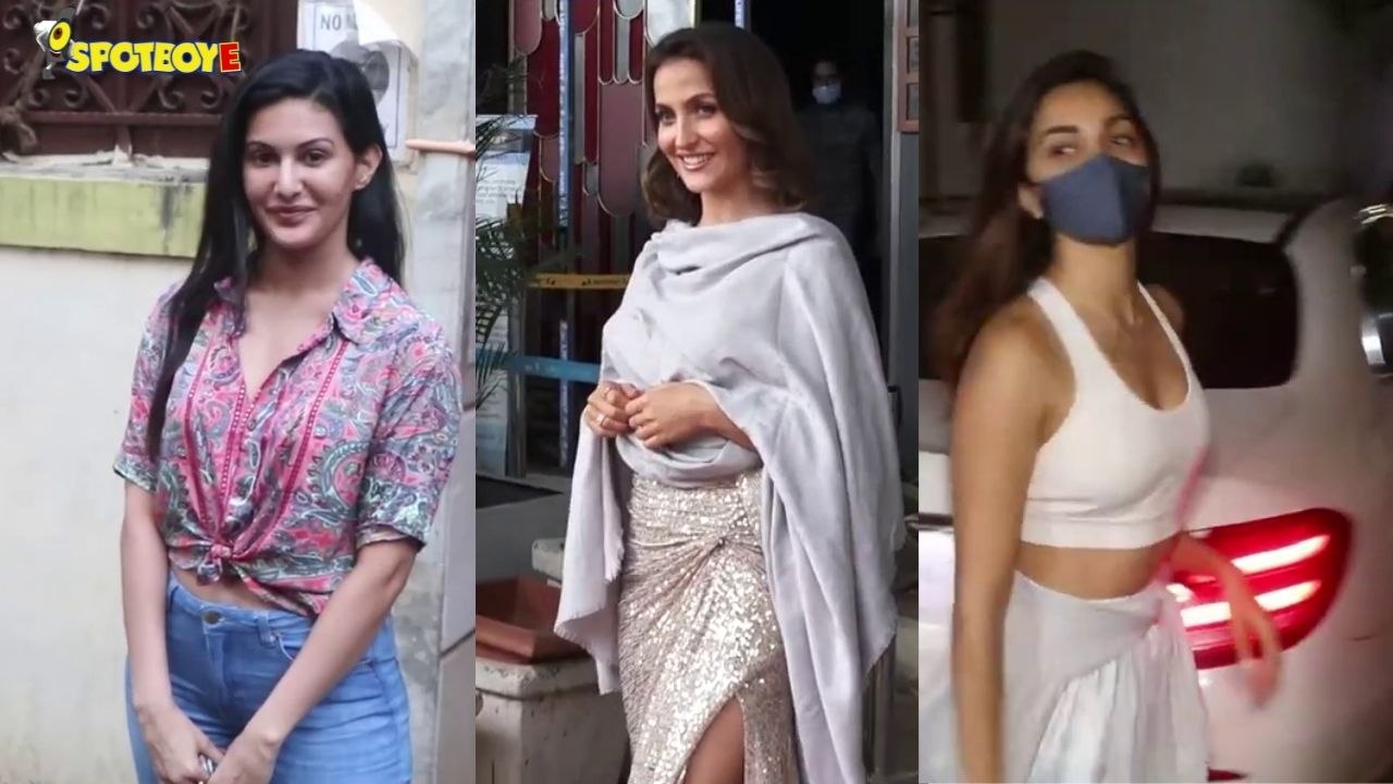 Beauties #KiaraAdvani, #AmyraDastur & #ElliAvRam Snapped In The City | SpotboyE