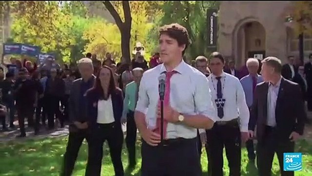 Le Canada aux urnes, l'avenir politique de Justin Trudeau en jeu