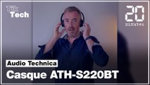 On a testé le casque Bluetooth ATH-S220BT d’Audio Technica
