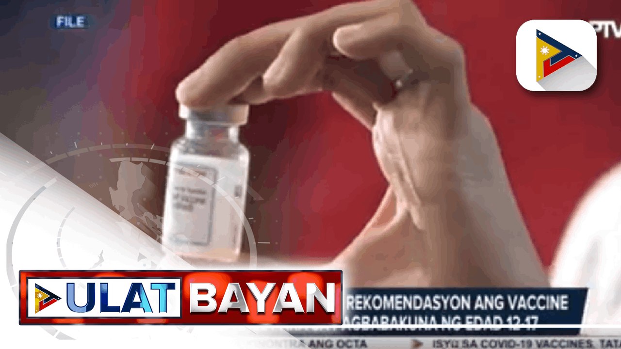 Vaccination pre-registration sa iba’t ibang lungsod sa NCR para sa edad 12-17, nagsimula na; DOH, nilinaw na wala pang rekomendasyon ang vaccine expert panel para sa pagbabakuna ng edad 12-17