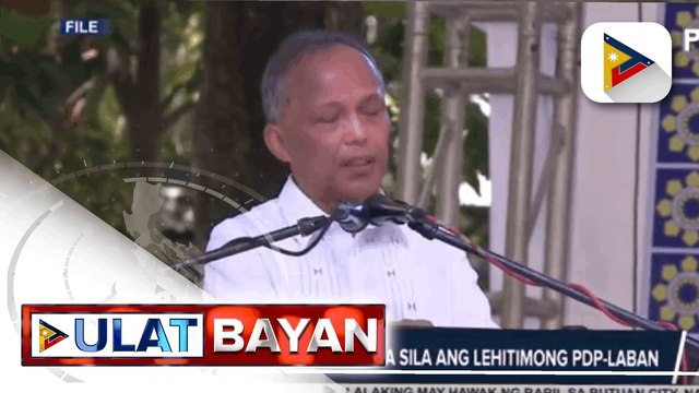 Kampo ni Sec. Cusi, iginiit na sila ang lehitimong PDP-Laban; Sen. Pacquiao, tinanggap ang nominasyon ng PDP-Laban para sa pagtakbo bilang pangulo sa 2022 elections