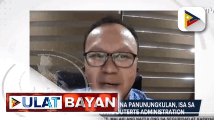 DUTERTE LEGACY: Malinis at may malasakit na panunungkulan, isa sa legasiyang iiwan ng Duterte administration