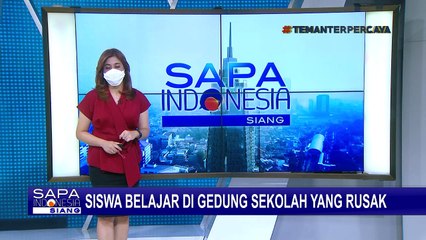 Memprihatinkan, Puluhan Siswa Belajar di Gedung Sekolah yang Rusak