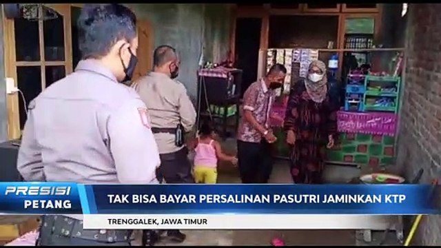 Kapolres Trenggalek Bantu Warga yang Tak Mampu Bayar Biaya Persalinan