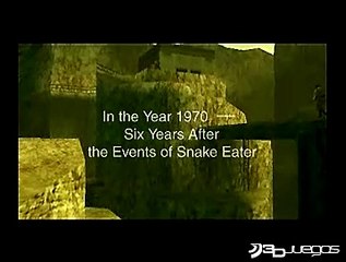 Metal Gear Solid Portable Ops: Vídeo oficial 1