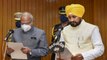 Punjab Governor administered oath to CM Charanjit Singh