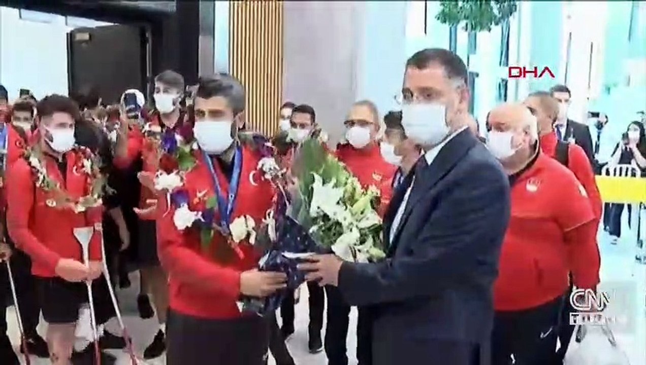 Avrupa Şampiyonu Ampute Milli Takımı'na coşkulu karşılama