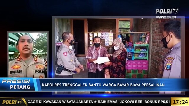 LIVE Dialog Kapolres Trenggalek Terkait Polres Trenggalek Bantu Warga Bayar Biaya Persalinan