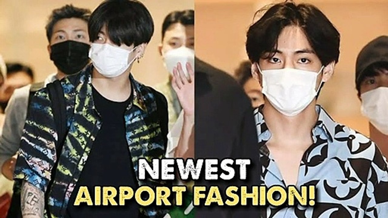 BTS FIRST AIRPORT PICTURES IN TWO YEARS