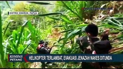 Helikopter Terlambat, Evakuasi Jenazah Nakes Ditunda