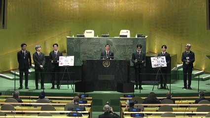 [현장영상] BTS, 유엔 무대 연설 "미래세대의 이야기 전하러 와" / YTN