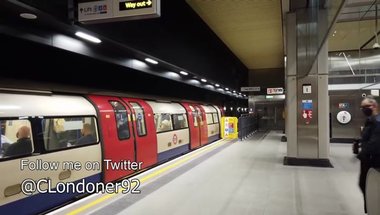 First Day of London Underground Northern Line Extension from Kennington to Battersea Power Station