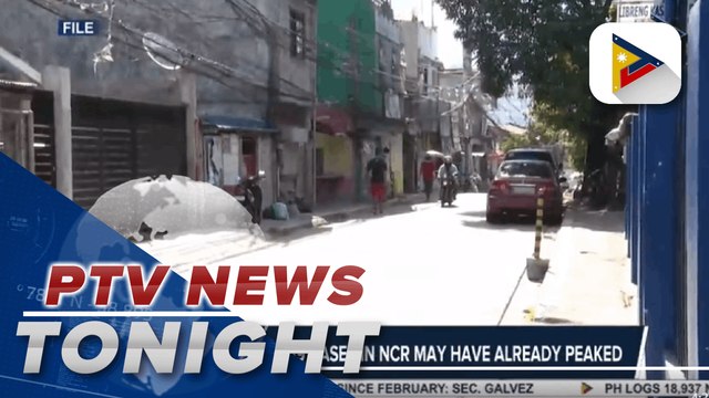 OCTA says COVID-19 cases in NCR may have already peaked; DOH detects 319 more Delta variant cases | via @MarkFetalcoPTV