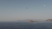 (DRONE) Kurtaran 2021 Denizaltı Arama Kurtarma Tatbikatı Marmaris'te sürüyor