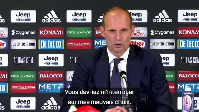 4ème j. - Allegri : Bonucci et Chiellini ont été extraordinaires