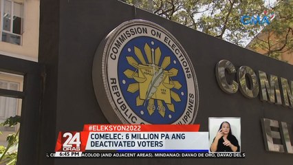 COMELEC Office sa Maynila, pinilahan ng mga magpaparehistro | 24 Oras