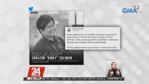 Ilang kaibigan at dating kasamahan, inalala ang mga naging kontribusyon ng pumanaw na Dating DSWD Sec. Dinky Soliman | 24 Oras