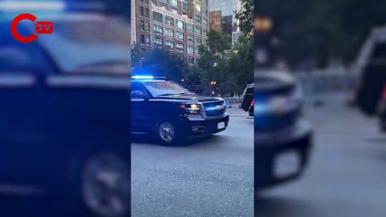 CHP'li Özkan: Erdoğan'ın ABD'deki konvoyunu paylaştı