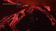 La Palma volcano: Lava destroys 100 homes after eruption in Canary Islands