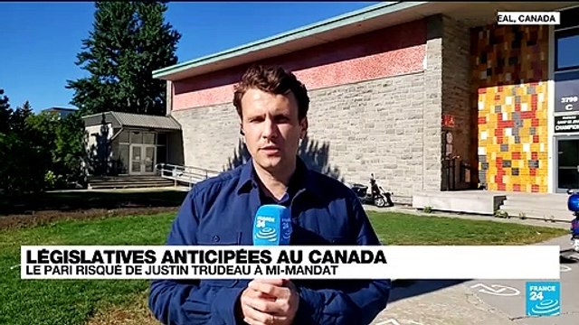 Le Canada aux urnes, l'avenir politique de Trudeau en jeu