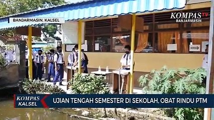 UTS Digelar Offline, Siswa : Rasa Kangen Sekolah
