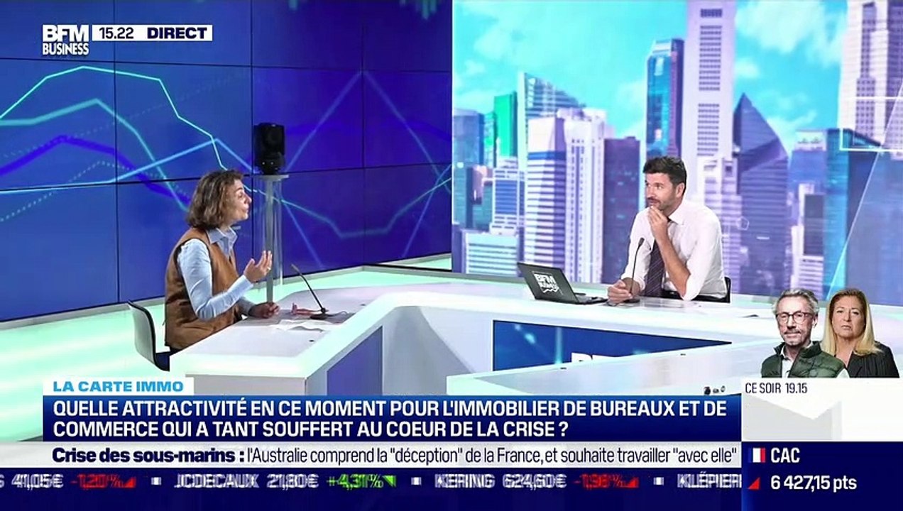 Sophie Desmazières (Bureauxlocaux) : Quelle attractivité en ce moment pour l'immobilier de bureaux et de commerce qui a tant souffert au coeur de la crise ? - 20/09