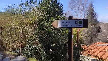 La Cascada de la Mangá, un bello paraje natural a dos kilómetros de Candelario (Salamanca)