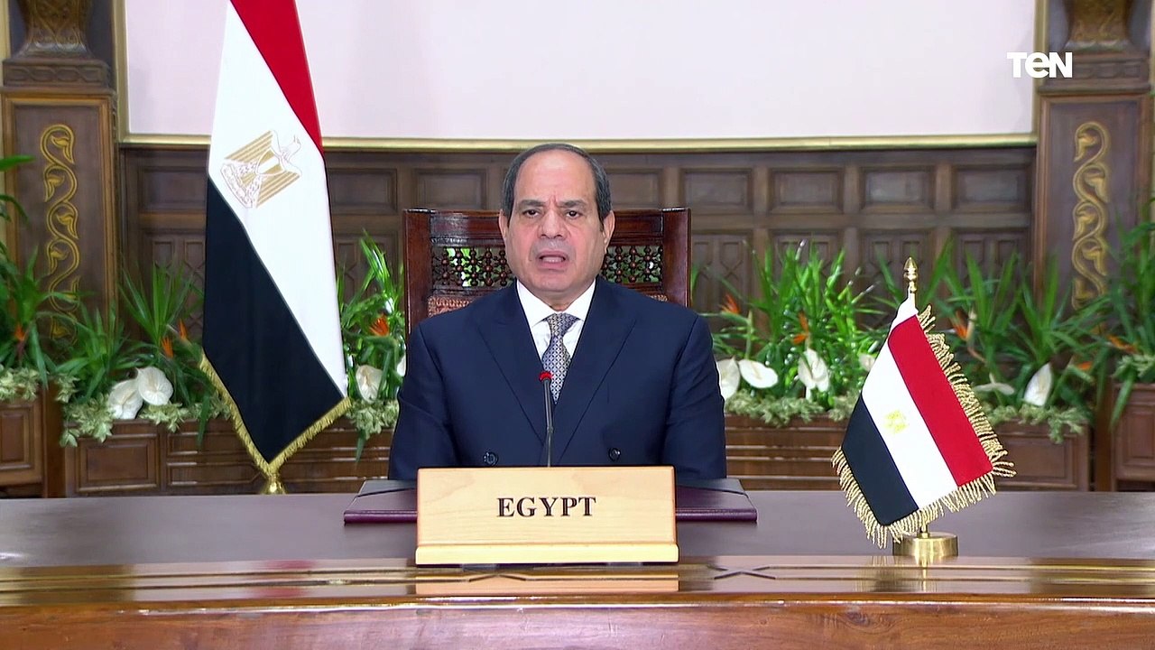 السيسي: لا تزال مصر تواصل برنامج الاصلاح الاقتصادي الطموح بخطى ثابتة رغم التحديات