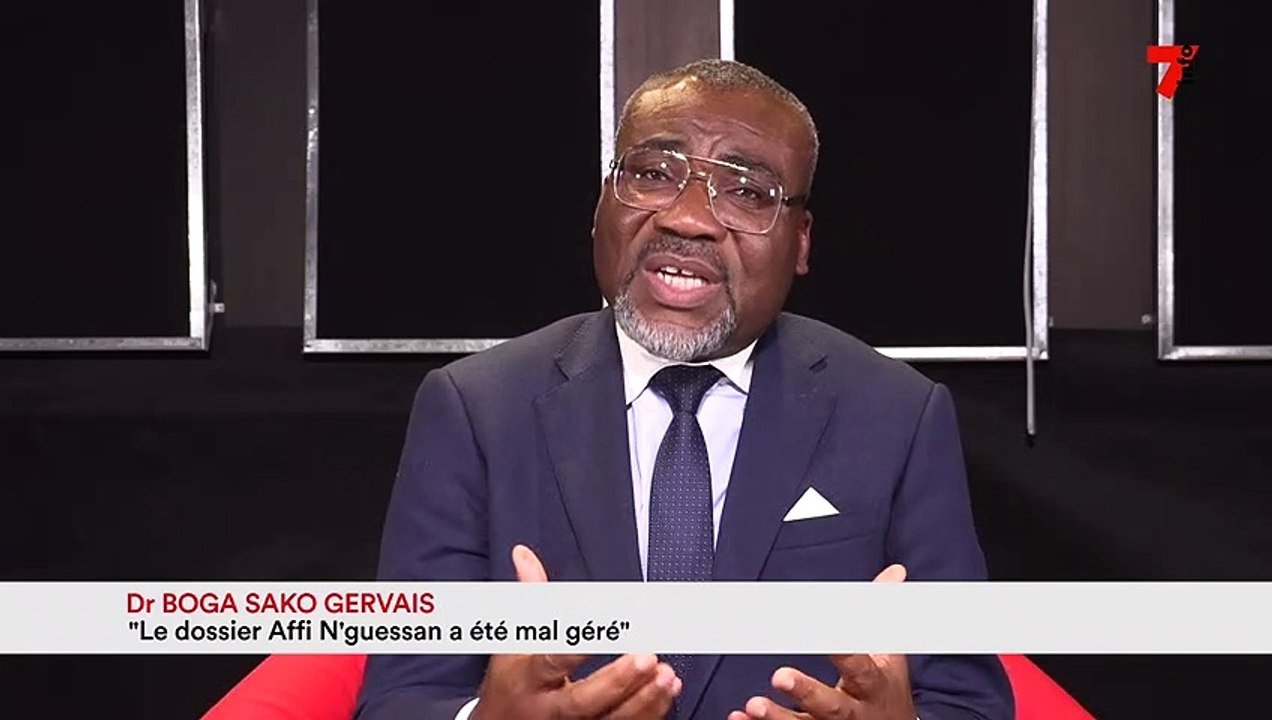 Dr Boga Sako Gervais : "le dossier Affi N'Guessan a été mal géré"