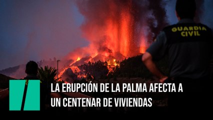 La erupción de La Palma tiene ocho bocas y dos fisuras que afectan a un centenar de viviendas
