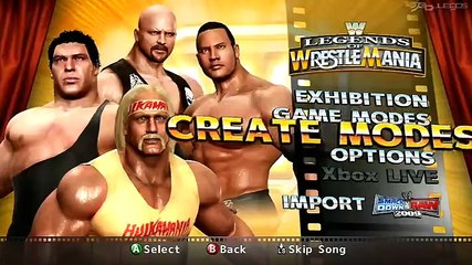 WWE Legends of WrestleMania: Vídeo del juego 1