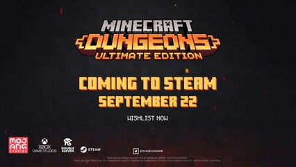 Trailer de Minecraft Dungeons sur Steam