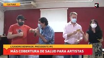 Más cobertura de salud para artistas