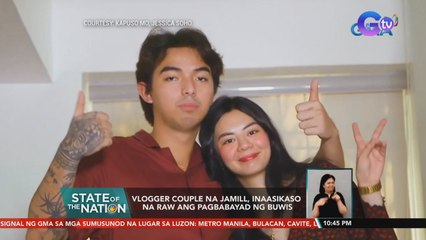 Vlogger couple na JaMill, inaasikaso na raw ang pagbabayad ng buwis | SONA
